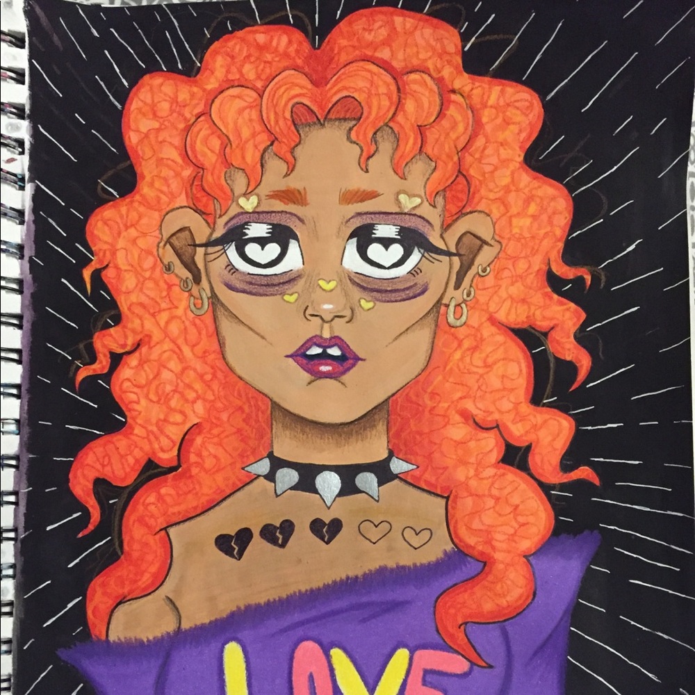 Heartbroken painting